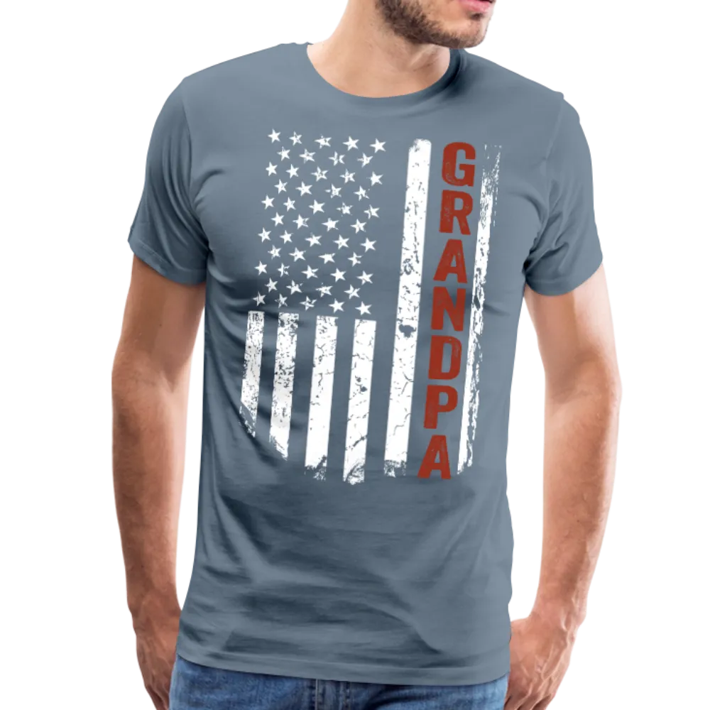 American Grandpa Men's Premium T-Shirt (CK1864)