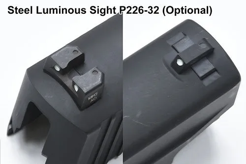 Guarder Aluminum CNC Slide Set for MARUI P226/E2 (Black/Early Ver. Marking)