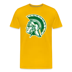 Mayfield High School Distressed Trojan Logo T-Shirt