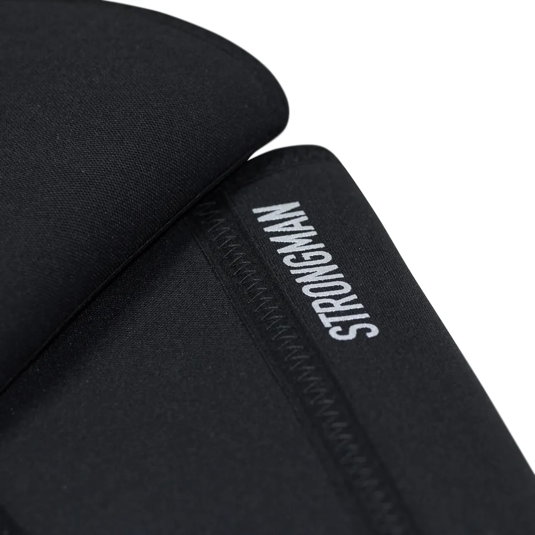 Strongman Knee Sleeves - 9mm - Black/Reflective
