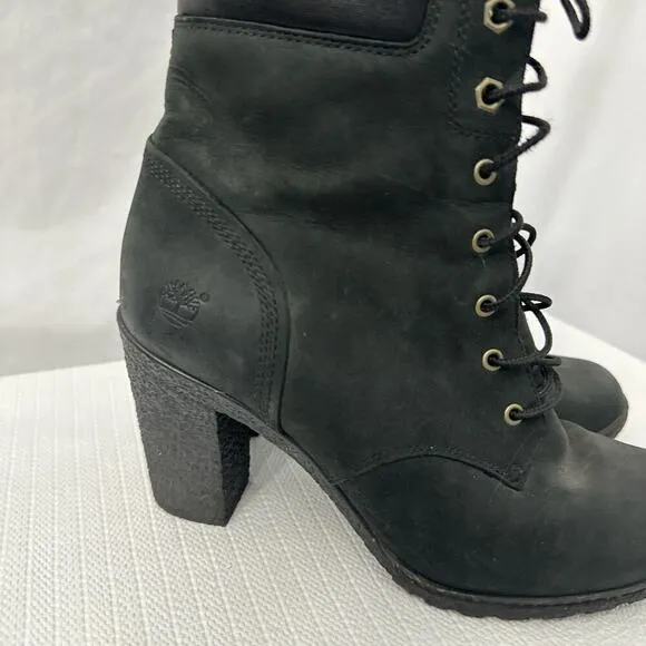 Timberland‎ Boots Women's Size 9 Earthkeepers Glancy 6''  Heeled Black Leather