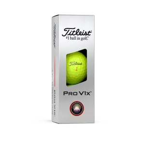 Titleist Pro V1x '25 Yellow Sleeve