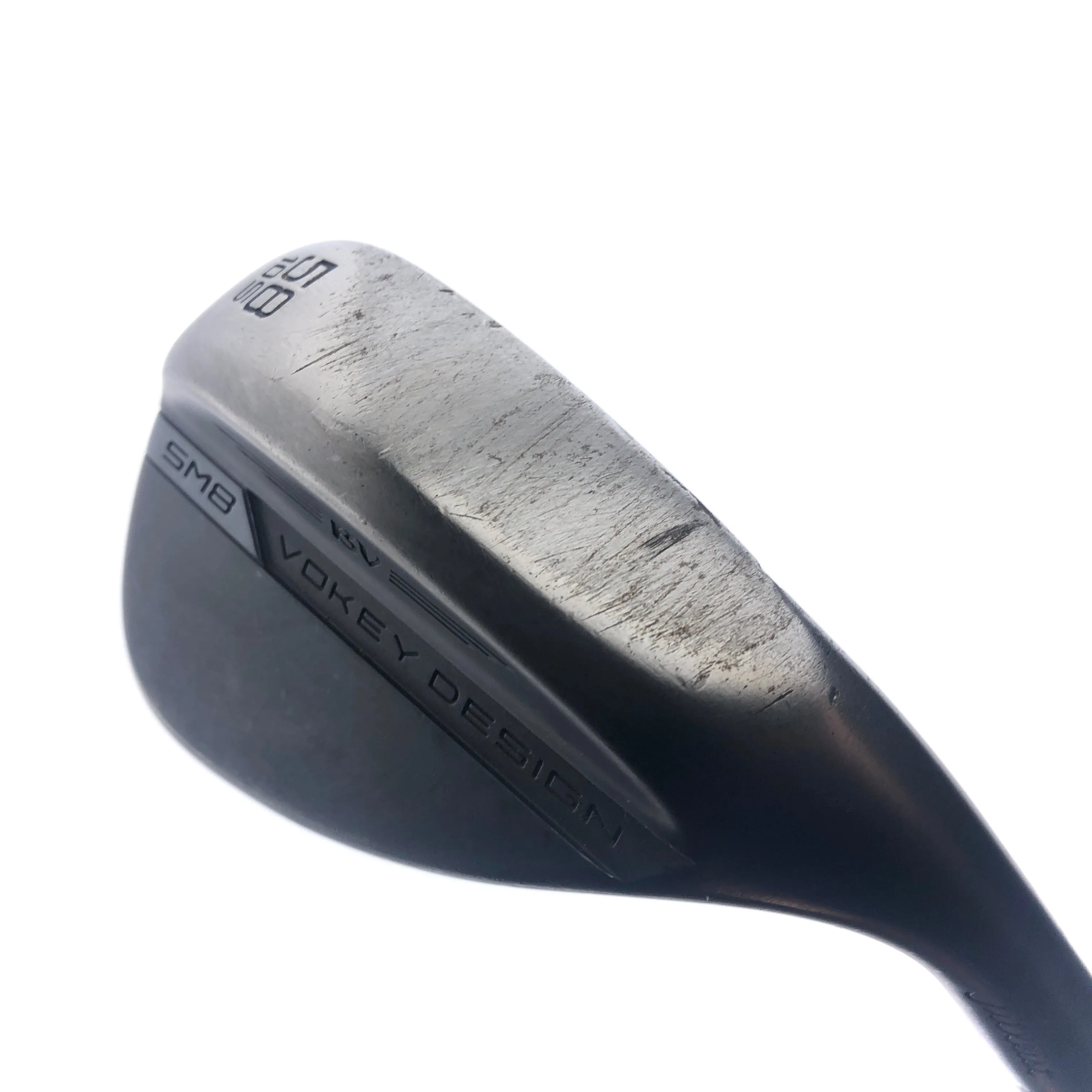 Used Titleist Vokey SM8 Jet Black Lob Wedge / 58.0 Degrees / Wedge Flex